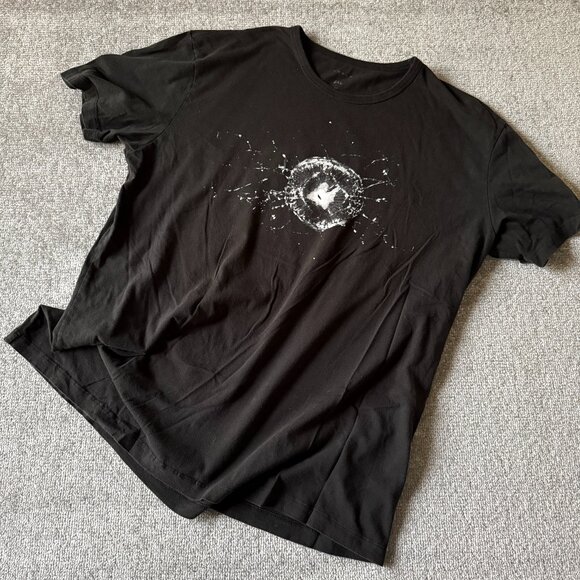 Tesla CyberTruck Shattered Glass Black Men's T-Shirt Size XXL - Picture 1 of 8
